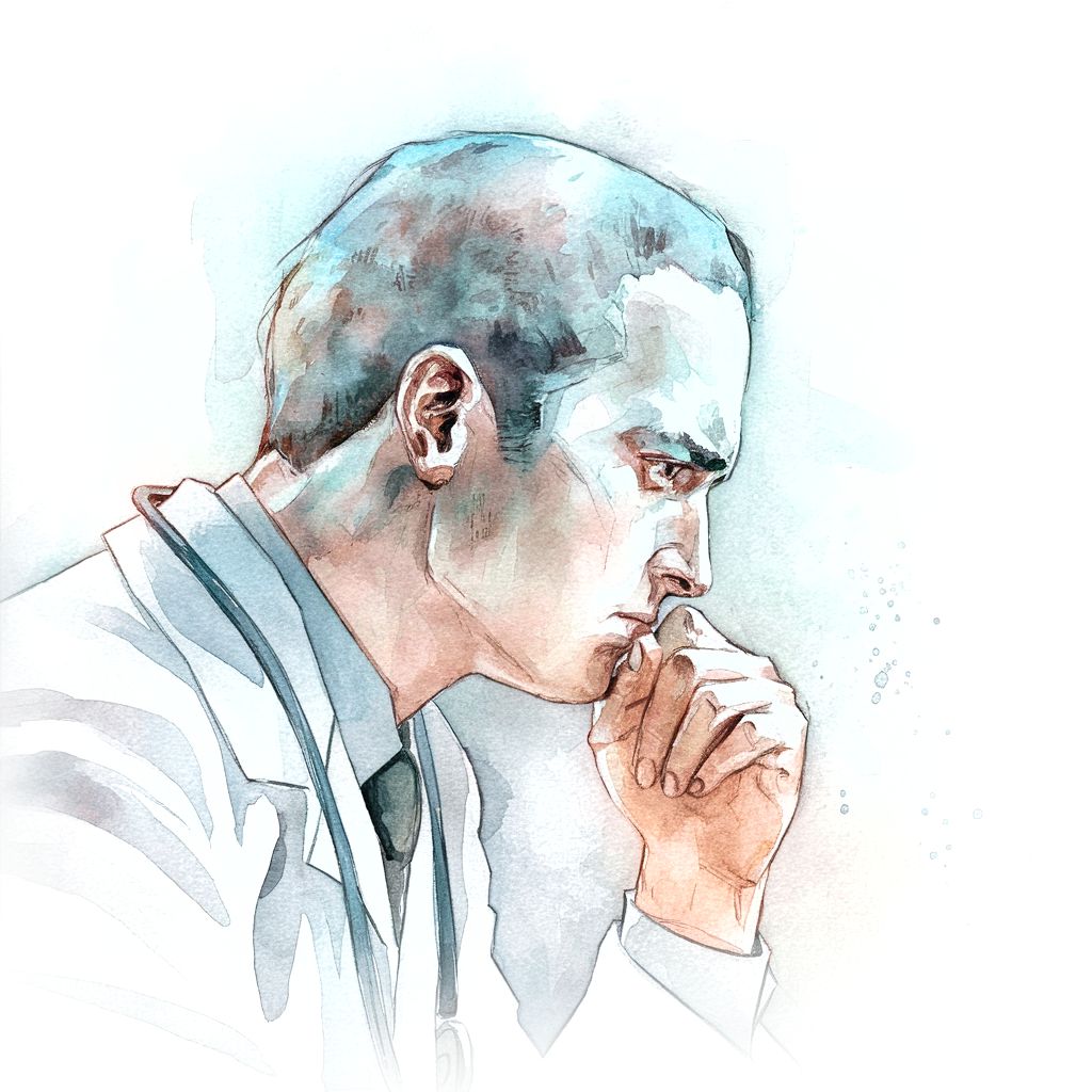 doctor thinking