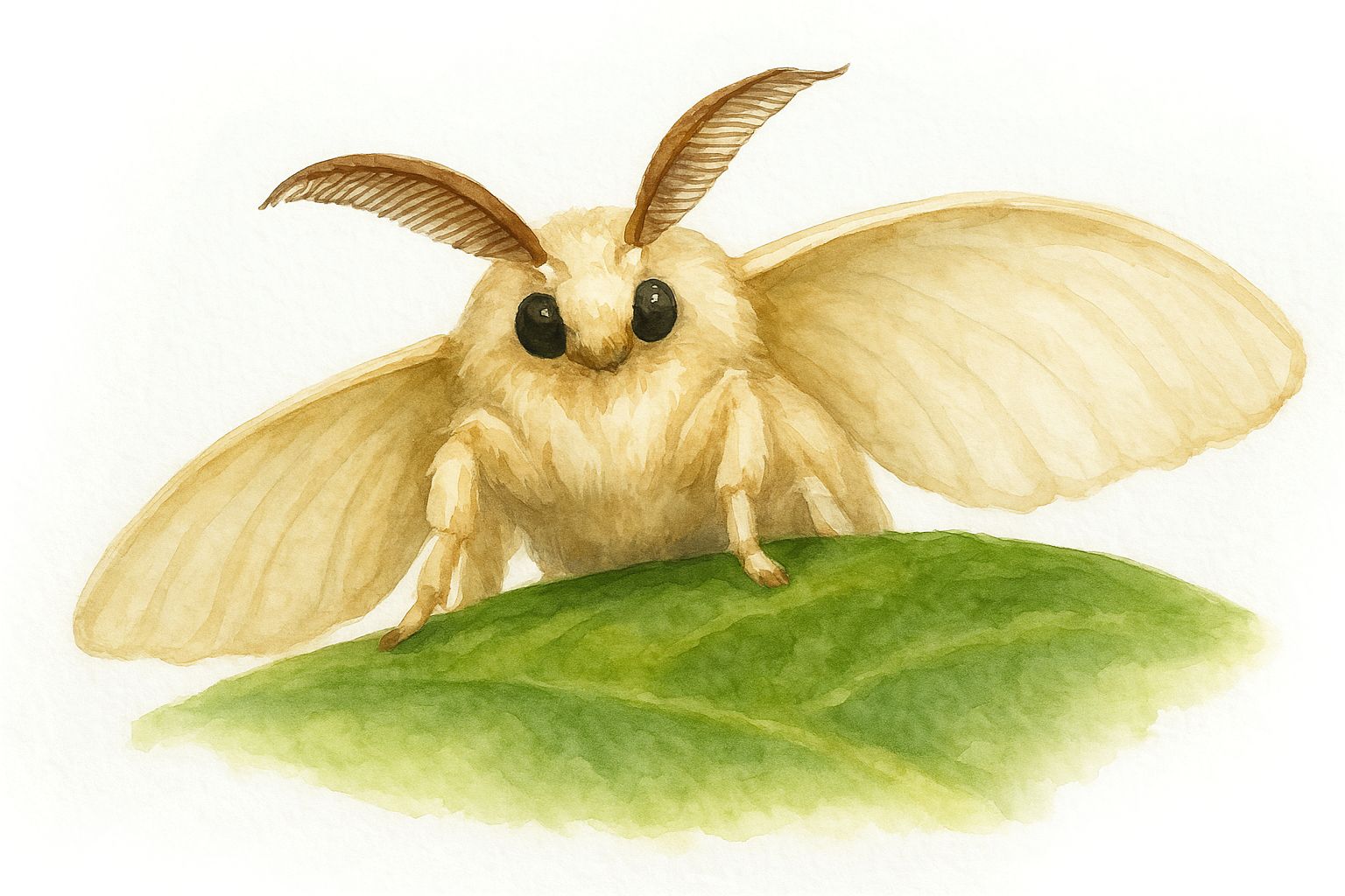 mariposa do bicho da seda 2