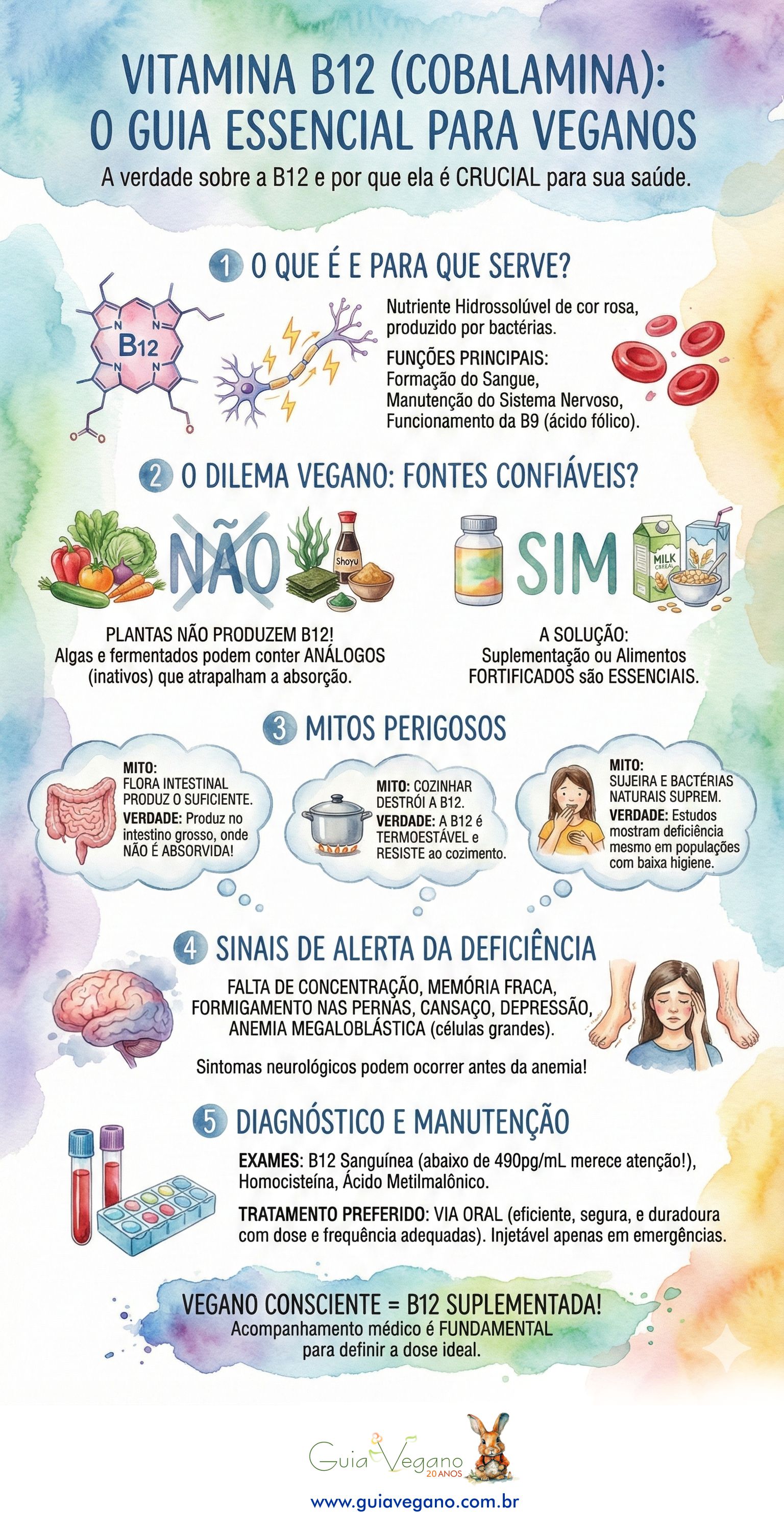 b12 em veganos