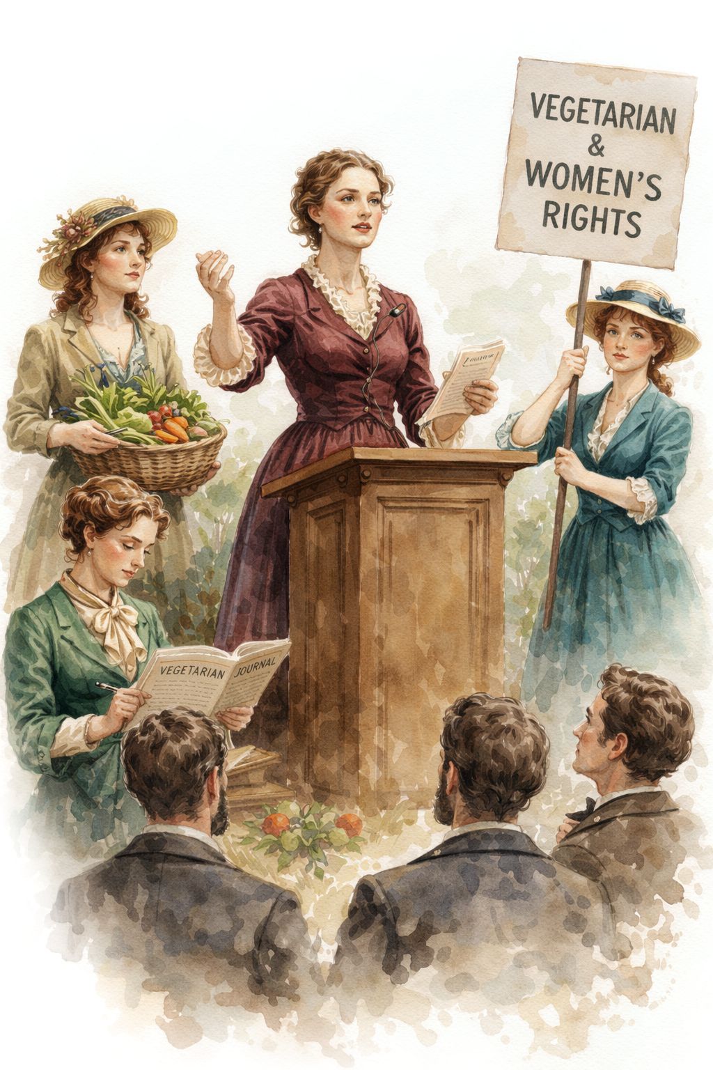 victorian vegetarian women