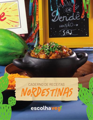 Caderno de Receitas Nordestinas EscolhaVeg