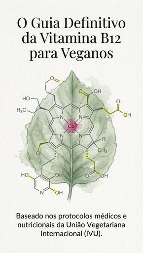 e-book Guia da B12 para Veganos - repasse nas redes