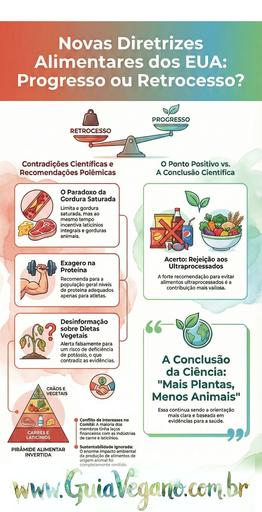 Novas Diretrizes Alimentares dos EUA acendem alertas