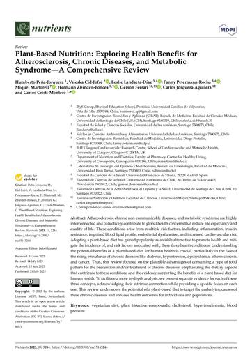 Plant-Based Nutrition Exploring Health Benefits for Atherosclerosis, Chronic Diseases, and Metabolic Syndrome—A Comprehensive Review.pdf