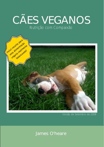 Livro - Alimentação Vegana para cães