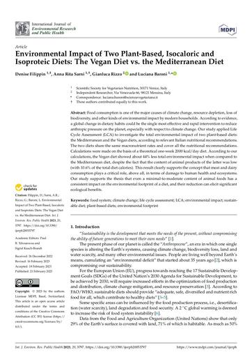 Environmental Impact of Two Plant-Based Isocaloric and Isoproteic Diets The Vegan Diet vs the Mediterranean Diet.pdf